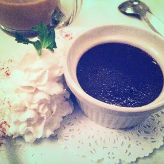 Dark Chocolate Creme Brulee