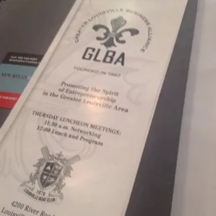 GLBA networking at boat club!