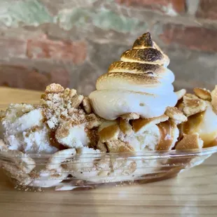 Banana pudding sundae