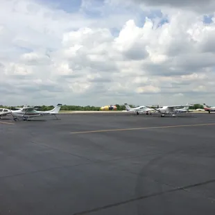 Blimp Parking across field