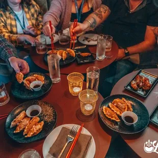 Bourbon pairing at Nami on the Bourbon Food Tour