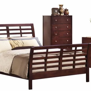 Only $498 for the Queen Bed, Dresser, Mirror &amp; Nightstand!