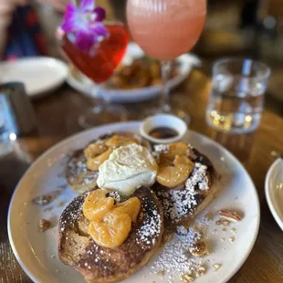 Croissant  pancakes