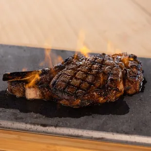 steak, food