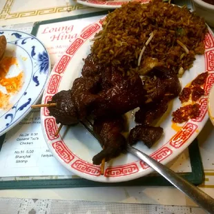 Holla found great Balamaki OMG be Sautee Beef Steak on da sticks Wows delicious