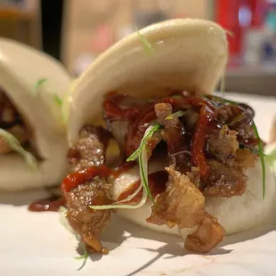 The end Pork belly baos for taco tuesday