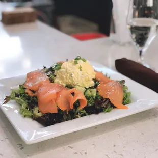 Smoked Salmon Salad
