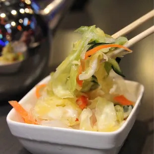 Taiwanese pickled cabbage
