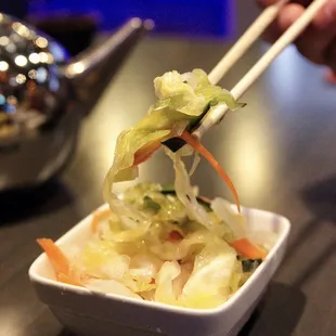 Taiwanese pickled cabbage