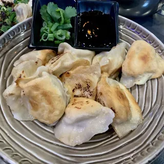 F2. Napa Cabbage and Pork Fried Potstickers