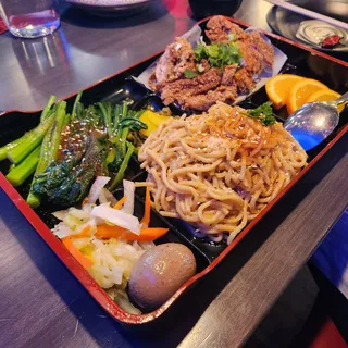 A7. Fried Chicken Steak Bento