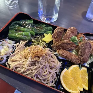 A10. Fried Chicken Wing Bento