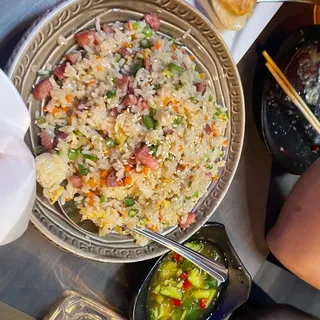 A18. Sausage and Egg Fried Rice