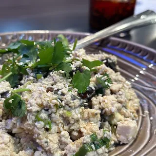 D7. Thousand Year Egg Tofu with Scallions