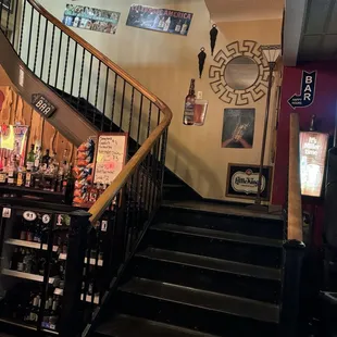 Did I forget to mention there's a second floor here and bar upstairs y'all?!