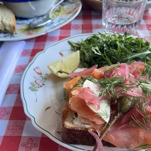 Smoked Salmon Tartine