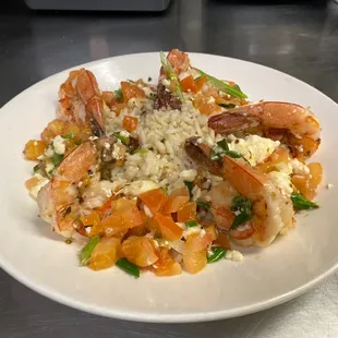 shrimp Lourdes -amazing dish