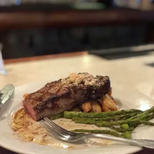Mouth watering steak bar side!