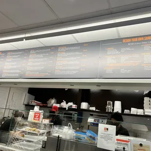 sushi and sashimi, interior