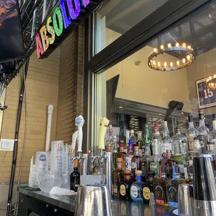 Outdoor bar