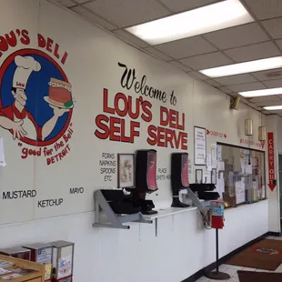 Lou's 7 & evergreen