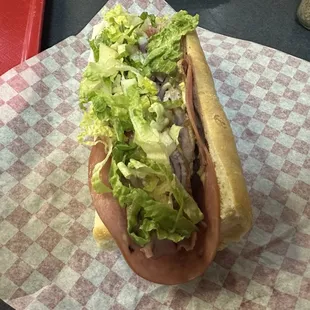 Italian Cold Cut Submarine