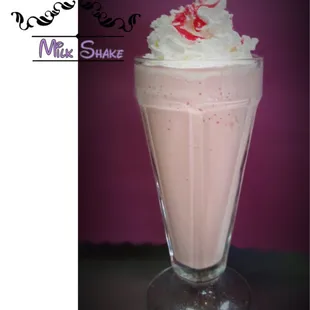 Refreshing milk shake