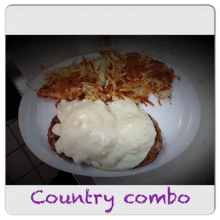 Country Combo with hash browns