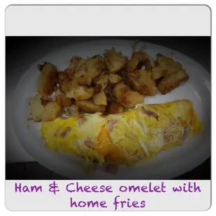 Ham &amp; Cheese omelet