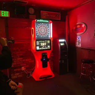 a man playing a video game