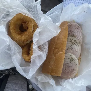 Medium Zep + Onion Rings