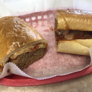 Eggplant Parm Sandwich
