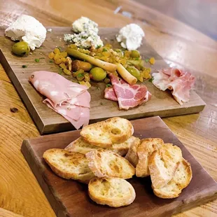 Classic charcuterie board