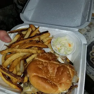 Mushroom Swiss Burger