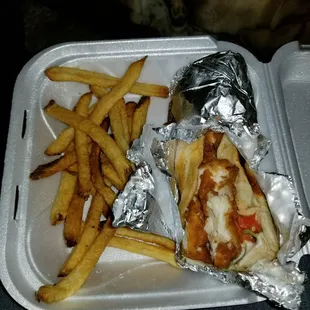 Chicken Pita Wrap
