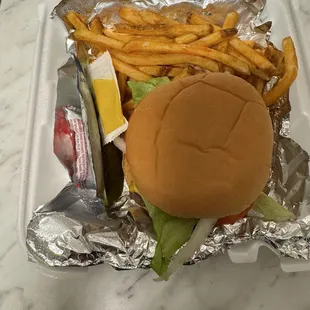 Classic Cheeseburger &amp; Fries