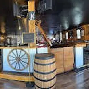 the inside of a restaurant