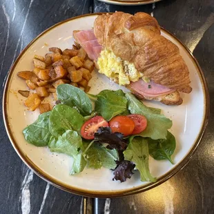Ham and Cheese Croissant