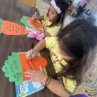 Focusing on our work during class time.