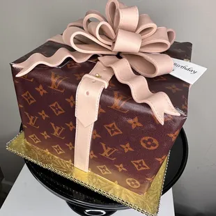 a louis vuitton gift box