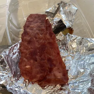 Turkey bacon