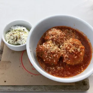 Wood Oven Meatballs