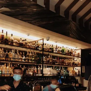 bar area
