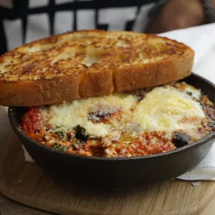 Wood Oven Baked Eggs