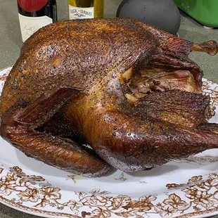 One of our Thanksgiving 2020 smoked turkeys courtesy of customer Robbie M!