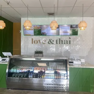 Very cute and modern inside.