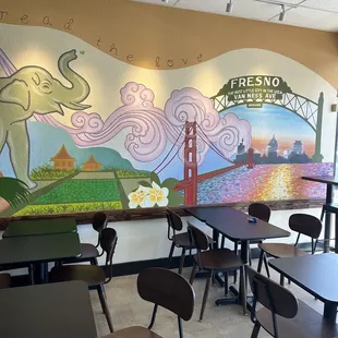 More of the great mural....