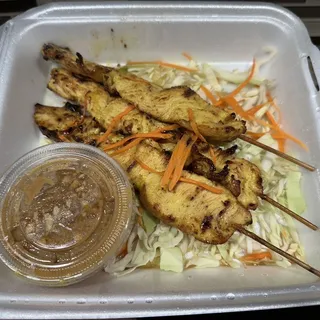 Chicken Satay (BBQ Sticks)
