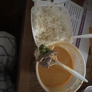 Red Curry with Rice