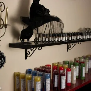 Charmed products- Candles, Oils, Soaps.